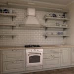 кухня без верхних шкафов